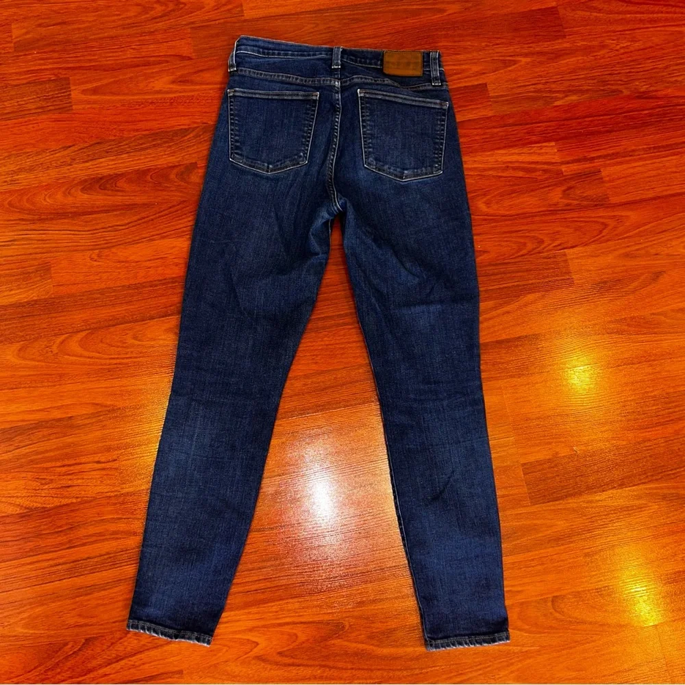J. Crew Women's Straight Leg Jeans in Dark Indigo